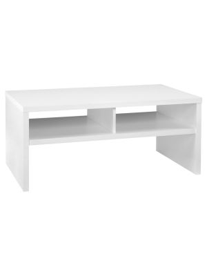 Storage Furniture Coffee Table - White - Closetmaid