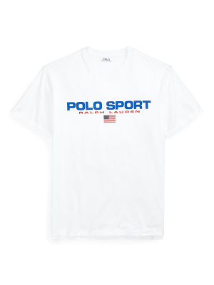Ralph Lauren Short Sleeve Polo Sport Icon Tee White