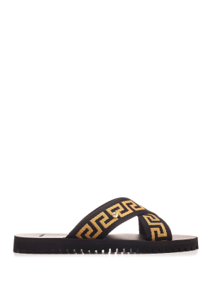 Versace Nastro Greca Sandals