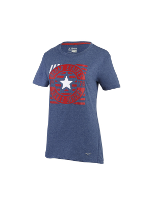 Mizuno Women's Broad Stripes Tee