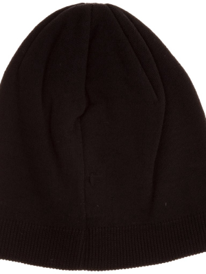 Moschino Logo Intarsia Beanie