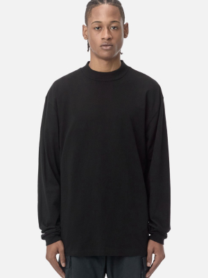 900 Ls Mock Tee / Black