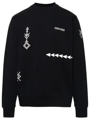 Marcelo Burlon County Of Milan Folk Print Sweatshirt