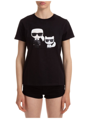 Karl Lagerfeld Graphic Printed T-shirt