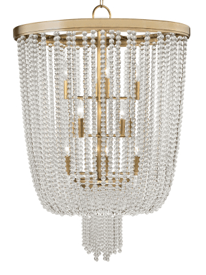 Royalton 12 Light Pendant Aged Brass