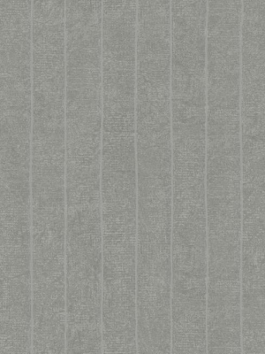 Elemental Stripe Wallpaper In Silver By York Wallcoverings