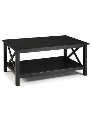 Davis Coffee Table Black - Linon