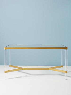 Oscarine Lucite Petite Dining Table