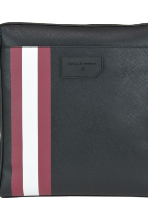 Bally Skill Striped Messenger Bag