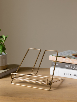 Brass Cookbook Holder