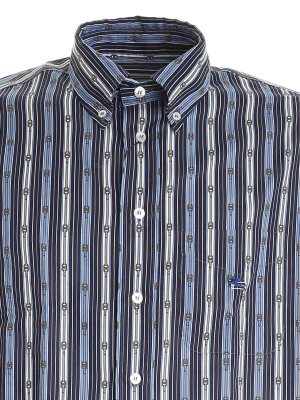 Etro Motif Stripe Shirt