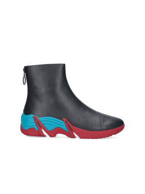 Raf Simons Cyclon Zipped Ankle Boots