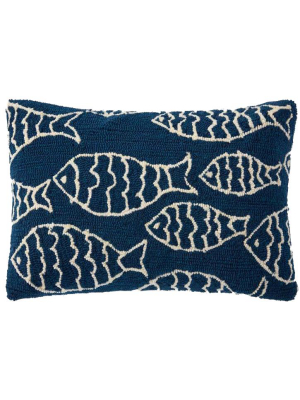 Loloi Outdoor Pillow - Navy