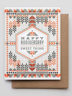 Happy Anniversary Sweet Thing Card