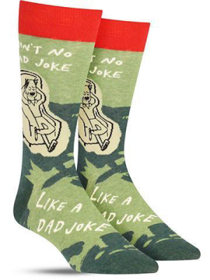 Ain't No Bad Joke Like A Dad Joke Socks | Mens
