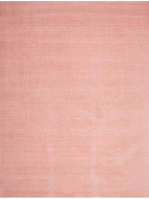 Himalaya Solid Light Pink Area Rug