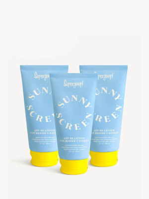 Sunnyscreen™ 100% Mineral Lotion Trio