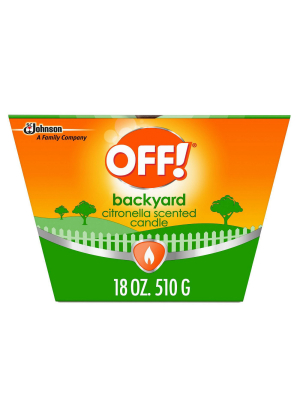 Off! Citronella Candle Bucket - 18oz