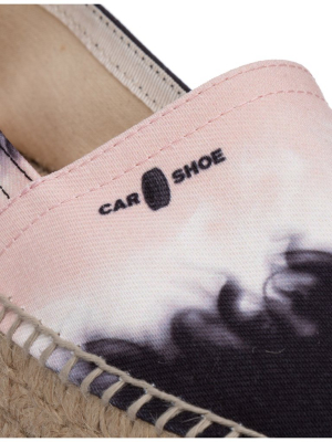 Car Shoe Tie-dye Effect Espadrilles