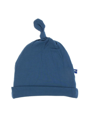 Kickee Pants Basic Knot Hat - Twilight