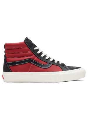 Vans Vault Sk8-hi Reissue Vlt Lx - Black/chilli Pepper