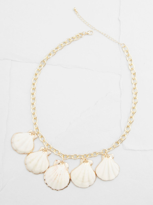 Oh Shell Yes Statement Necklace