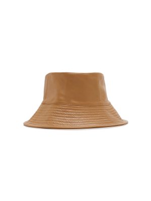 Ebi Leather Bucket Hat