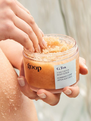 G.tox 5 Salt Detox Body Scrub