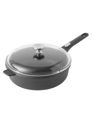 Berghoff Gem 11" Non-stick Covered Saute Pan 4.6 Qt, Black