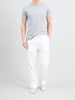 Men's Poplin Haven Pant White