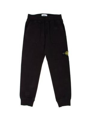 Stone Island Junior Logo Patch Track Pants