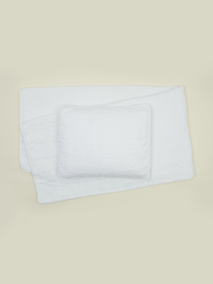 Hawkins New York Simple Linen Quilt Sham (preorder)