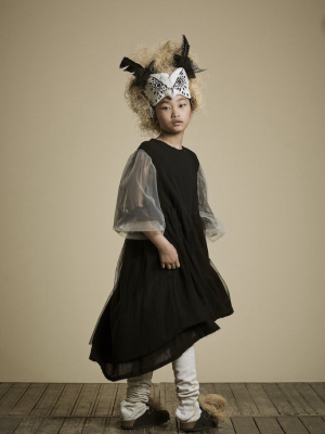 Little Creative Factory Muslin Fairy Dress - Black