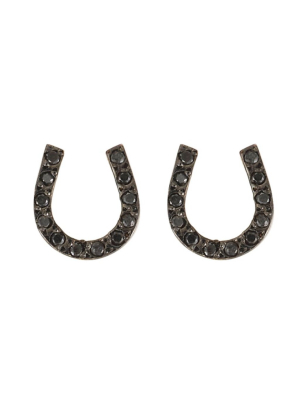 Lucky Horseshoe Studs P-oxs-bd