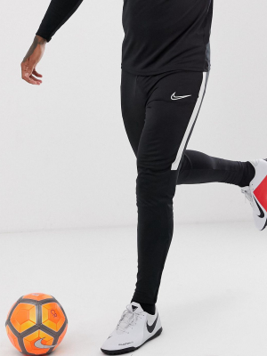 Nike Soccer Academy Tapered Sweatpants In Black