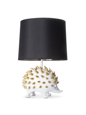 Hedgehog Table Lamp White - J. Hunt