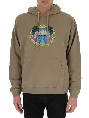 Versace Graphic Print Hoodie