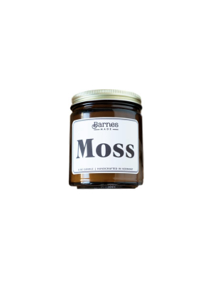 Barnes Made Vermont Candle - Moss