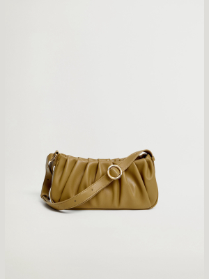 Pleats Baguette Bag