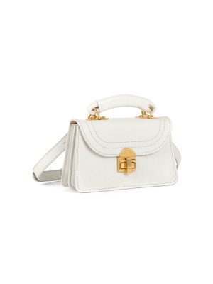 Juliette Small Leather Top Handle Bag