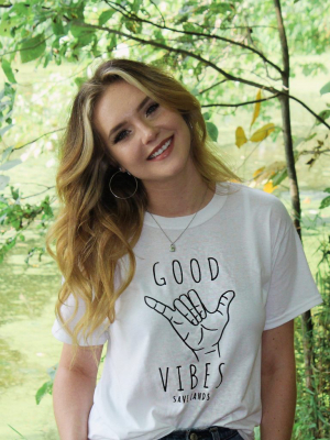 Shaka Good Vibes Tee