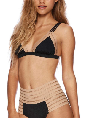 Beach Bunny Sheer Addiction Triangle Top