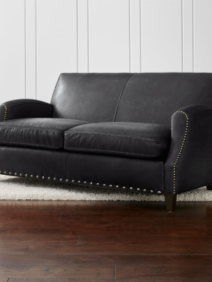 Metropole Leather Loveseat