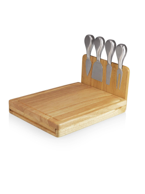 Legacy Asiago Folding Cutting Board And Cheese Tools Set