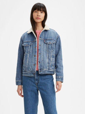 Ex-boyfriend Sherpa Trucker Jacket