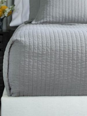 Tessa Quilted Coverlet, Grey