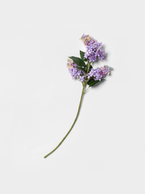 24" Artificial Lilac Stem Purple - Threshold™