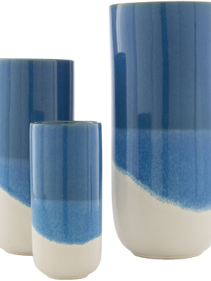 Geo Vase Set In Various Colors