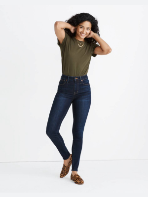 Curvy High-rise Skinny Jeans In Larkspur Wash: Tencel™ Denim Edition