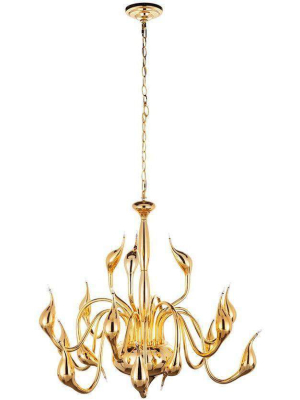 Peadar Chandelier - Gold